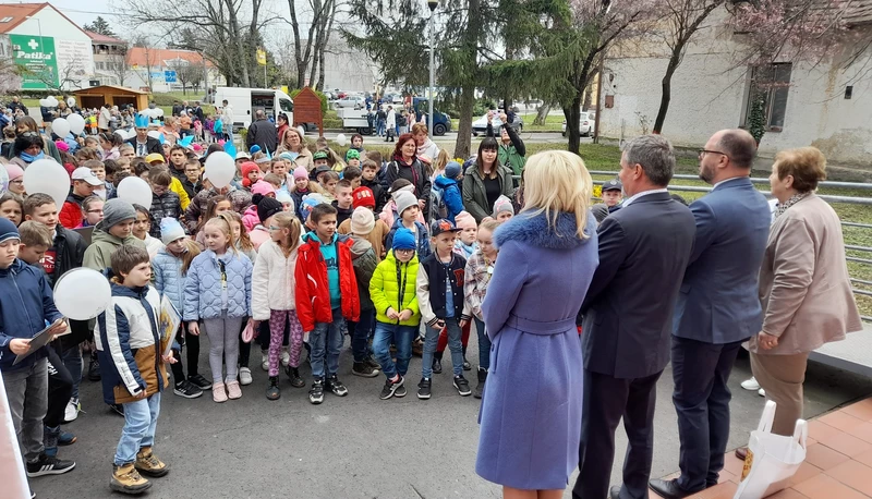 "A világon minden hatodik embernek nincs megfelelő mennyiségű ivóvize" - mondta Sebő László, igazgató (A szerző felvétele)