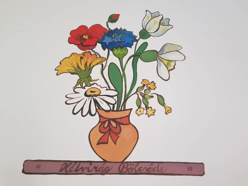 A hét virág a Hétvirágbölcsőde logójában (Képarchívum)