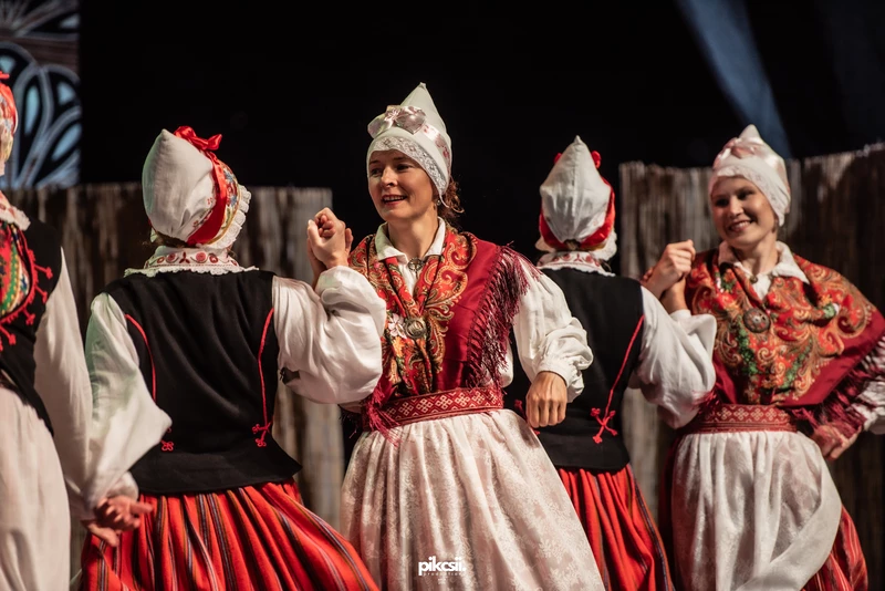 Idén Szlovákia mellett Magyarországról, Lengyelországból, Észtországból, Szicíliából és még Mexikóból érkeztek folklórcsoportok (Csicsmann Róbert felvétele)