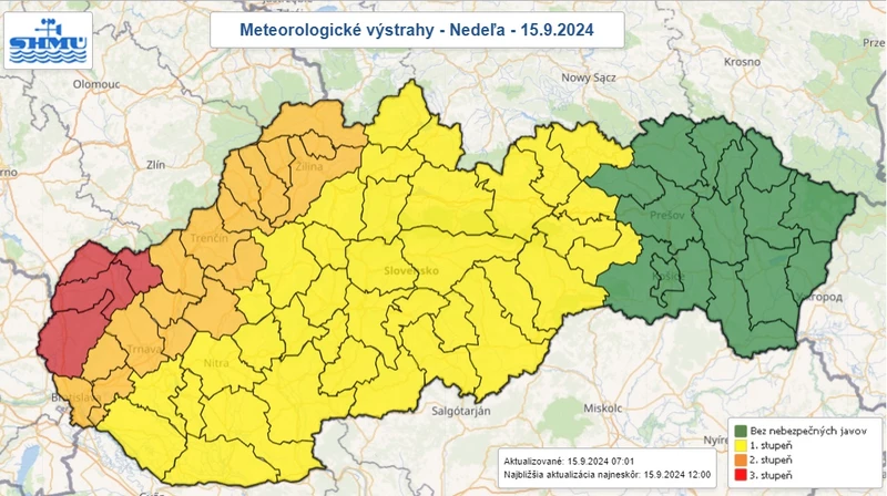 Vörös riadó árvíz és felhőszakadás miatt – ezek a járások érintettek! (TÉRKÉP)