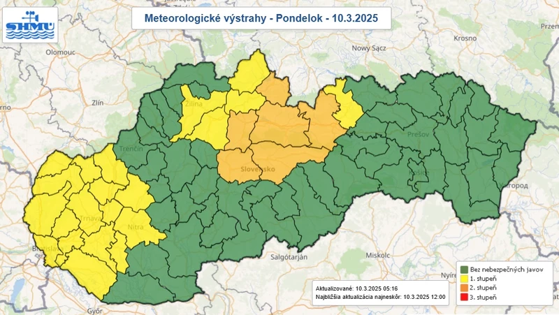 Viharos szélre figyelmeztetnek ezekben a járásokban! (TÉRKÉP)