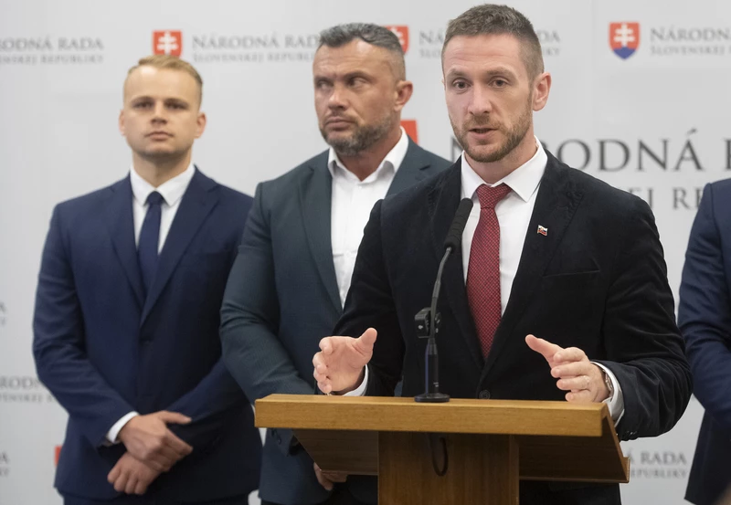 Miroslav Suja, Milan Mazurek és Milan Uhrík Miroslav Suja, Milan Mazurek és Milan Uhrík