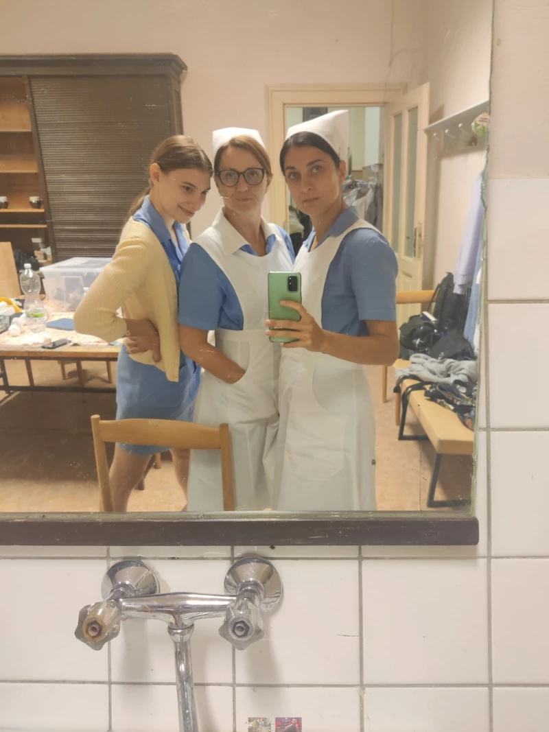 Három nővér a Forrásból: Simona Boledovičová, Bandor Éva és Dékány Nikolett