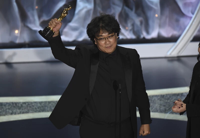 A nagy győztes: Pong Dzsunho, az Élősködők rendezője