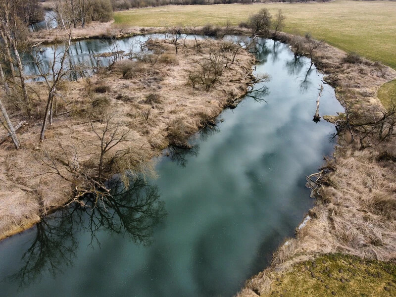 A folyó elterelése az ártér folyamatos kiszáradásához vezet (Fotó: Fodor Péter)