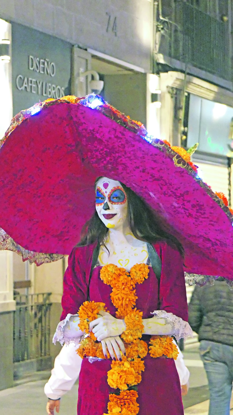 A gyönyörűséges La Catrina, a halál istennője Mexikóban