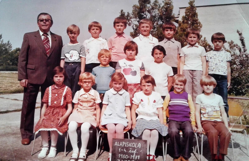 Bögellői iskolai emlék 1981-ből
