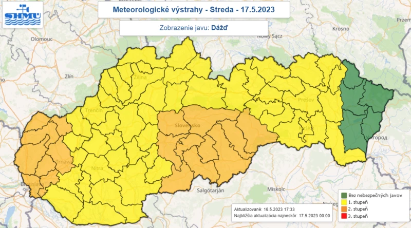 Heves esőzések és árvíz miatt adtak ki riasztást a meteorológusok!