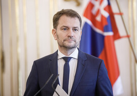 Miniszterelnök: Igor Matovič (OĽaNO) (TASR-kép)
