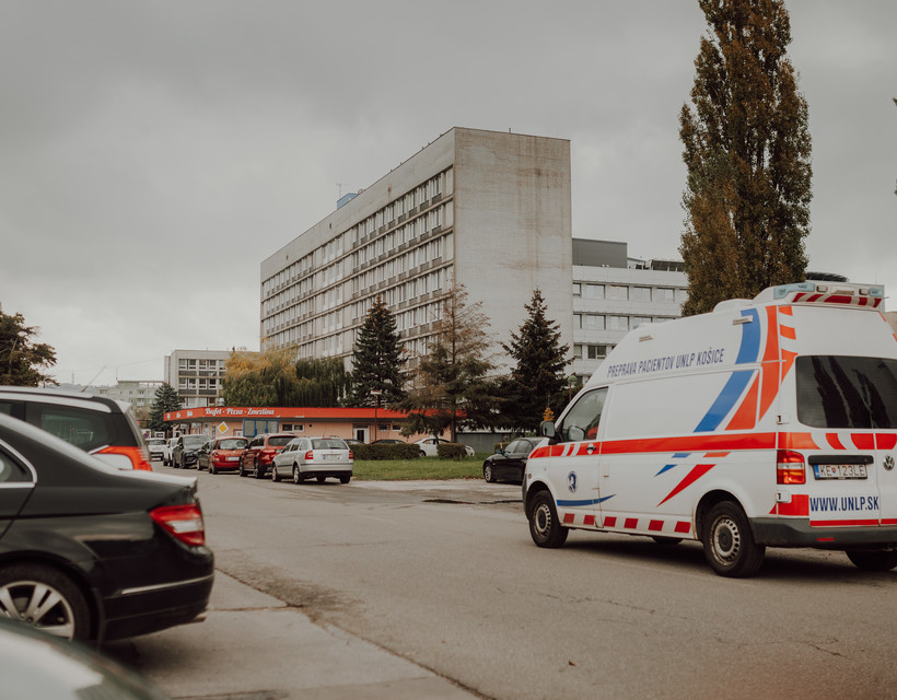 A kórház Rastislav úti osztályai és klinikái kedd óta szigorúan covid-részlegként működnek  