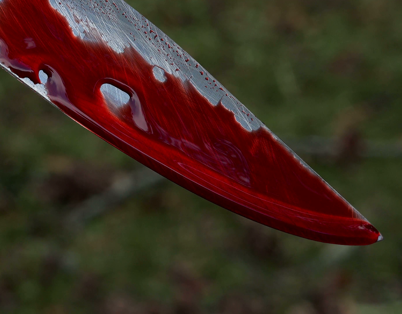 véres kés
