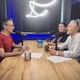 Molnár Norbert, Bőd Titanilla és Lajos P. János a Hírdaráló podcastban