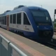 A vonat a rekkenő hőség ellenére sem késett 