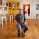 Az étterem belseje első ránézésre inkább egy kisebb galériára, mintsem étteremre hasonlít (A szerző felvétele)